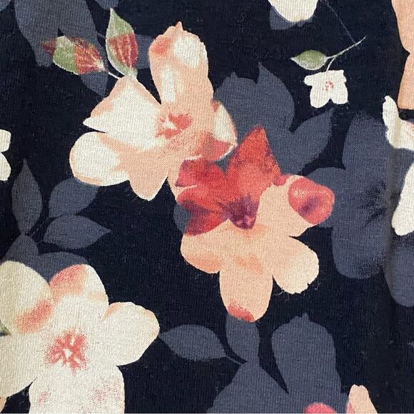 OLD NAVY Leggings Women’s Size 2X Plus Floral Cotton Blend Full Length - Picture 3 of 6